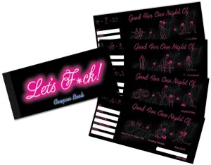 Let's Fuck! Coupons - The XXX Coupon Book