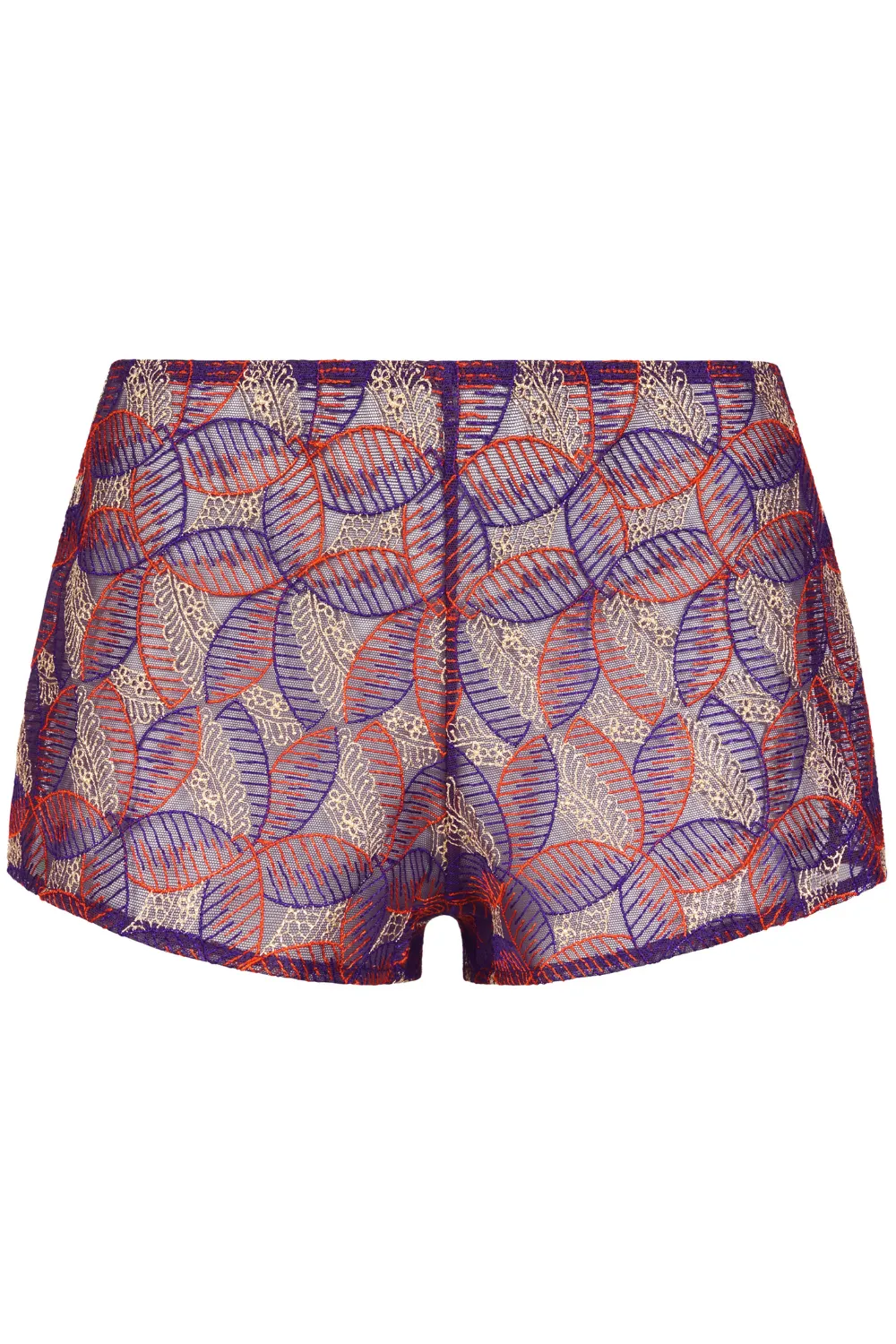 Life Celebration Embroidery Shorty