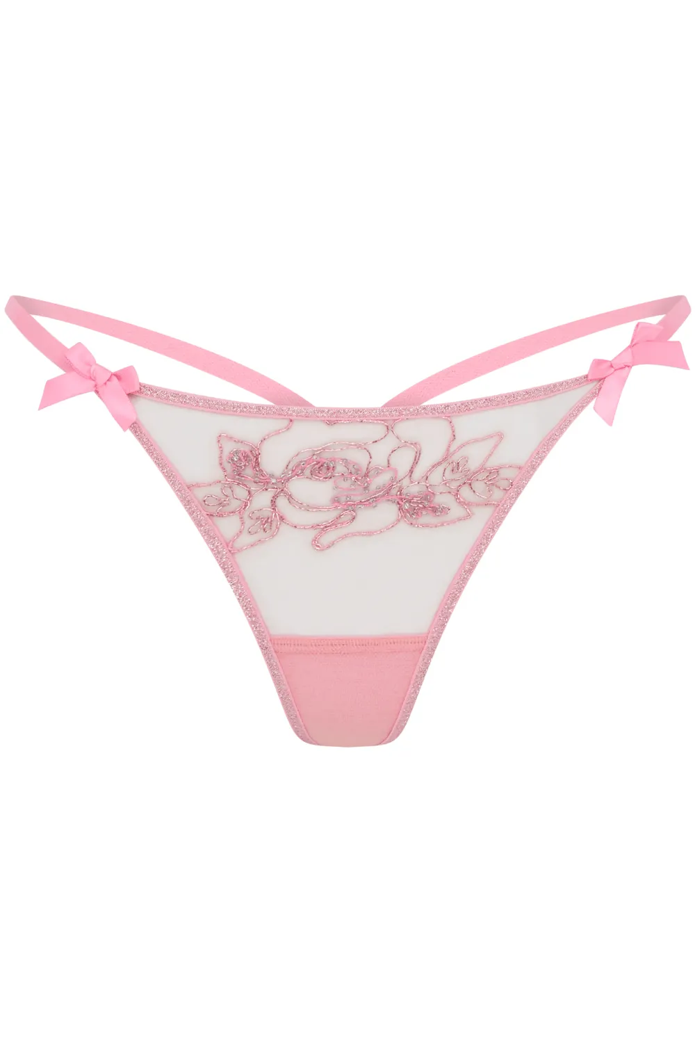 Lindie Mini Thong Pink Dusky Pink. Size 4 (UK 12)