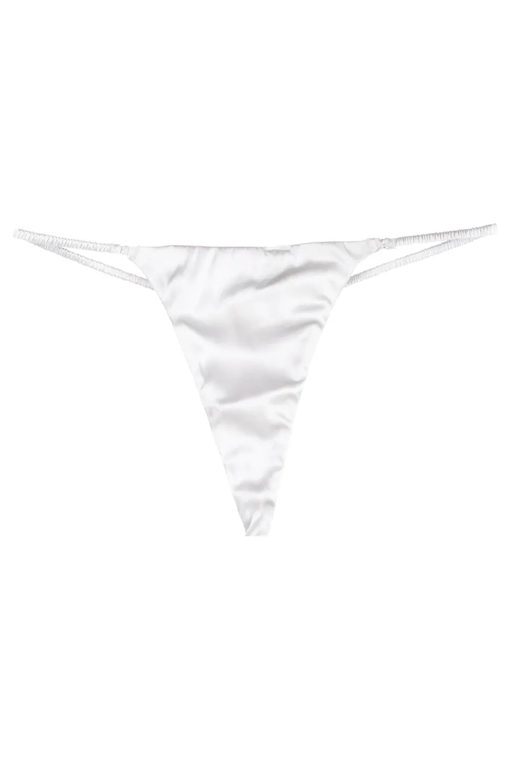 Luxe V-String Ivory