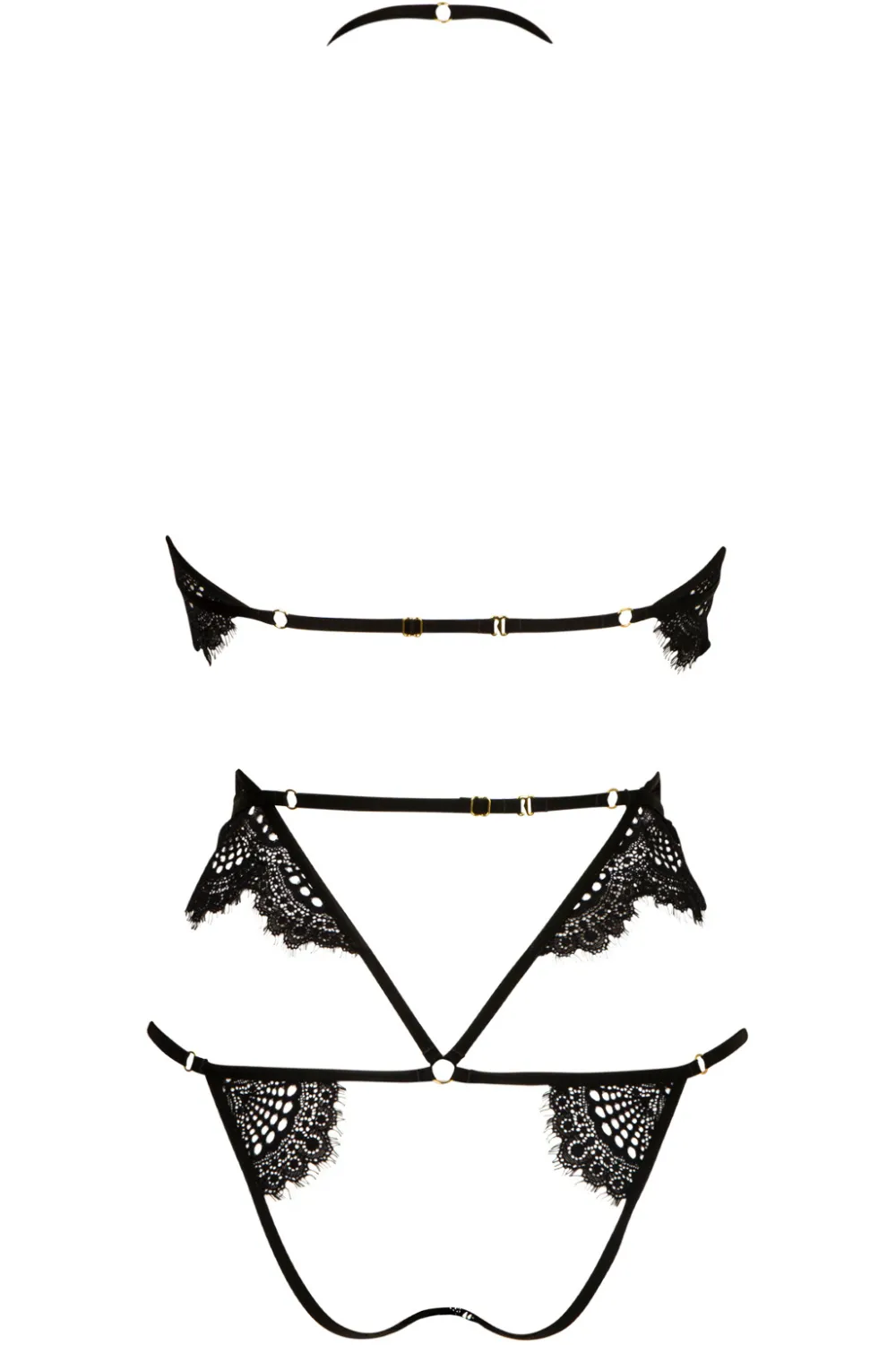 Madame Rêve Naked Back Bodysuit. Size L (UK 14)