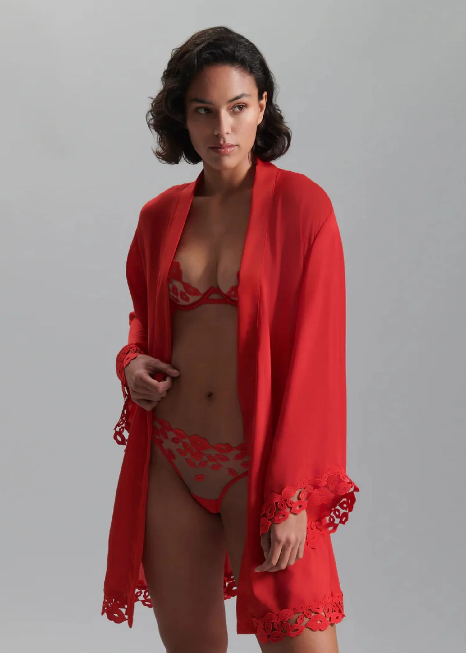 Marian Kimono (Red)