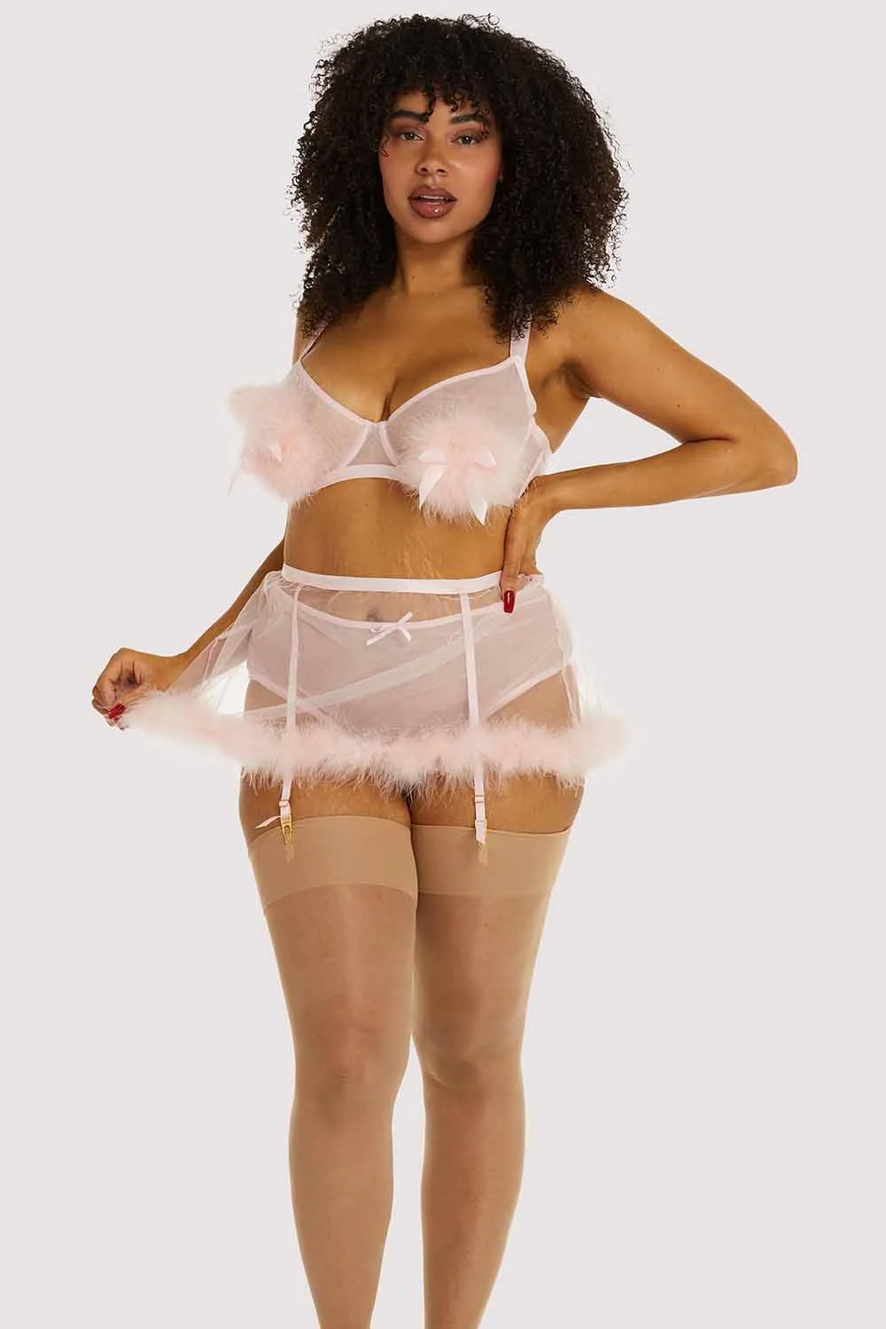 Marina Pink High Waisted Brief