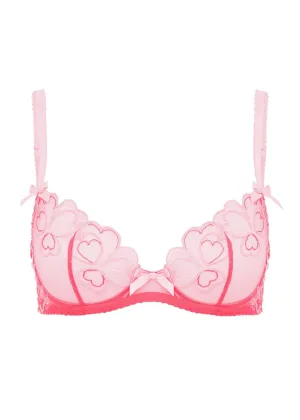 Maysie Bra (Fuchsia / Baby Pink)