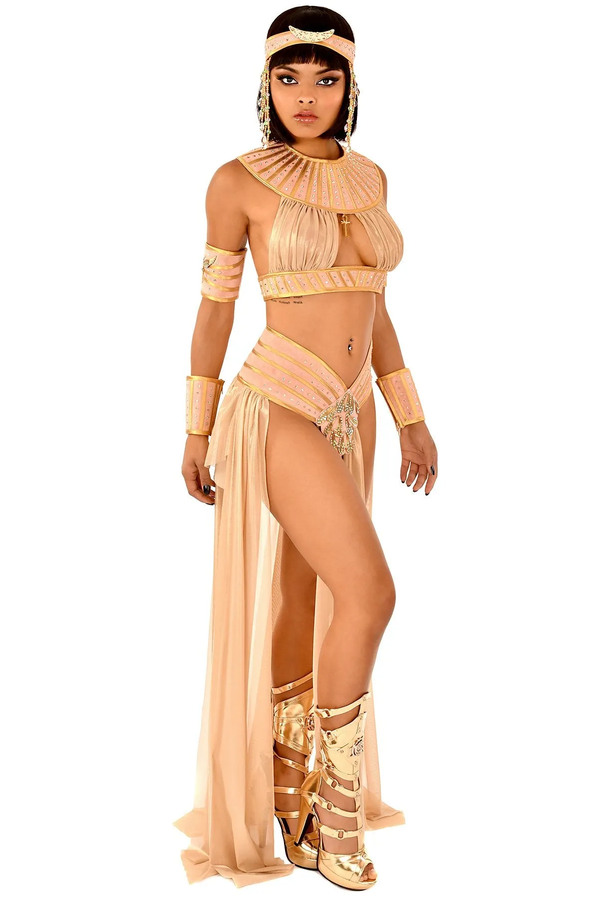 Nefertiri Soft Top with Ankh