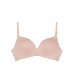 Nude triangle bra with cups for girls Dim Invisible