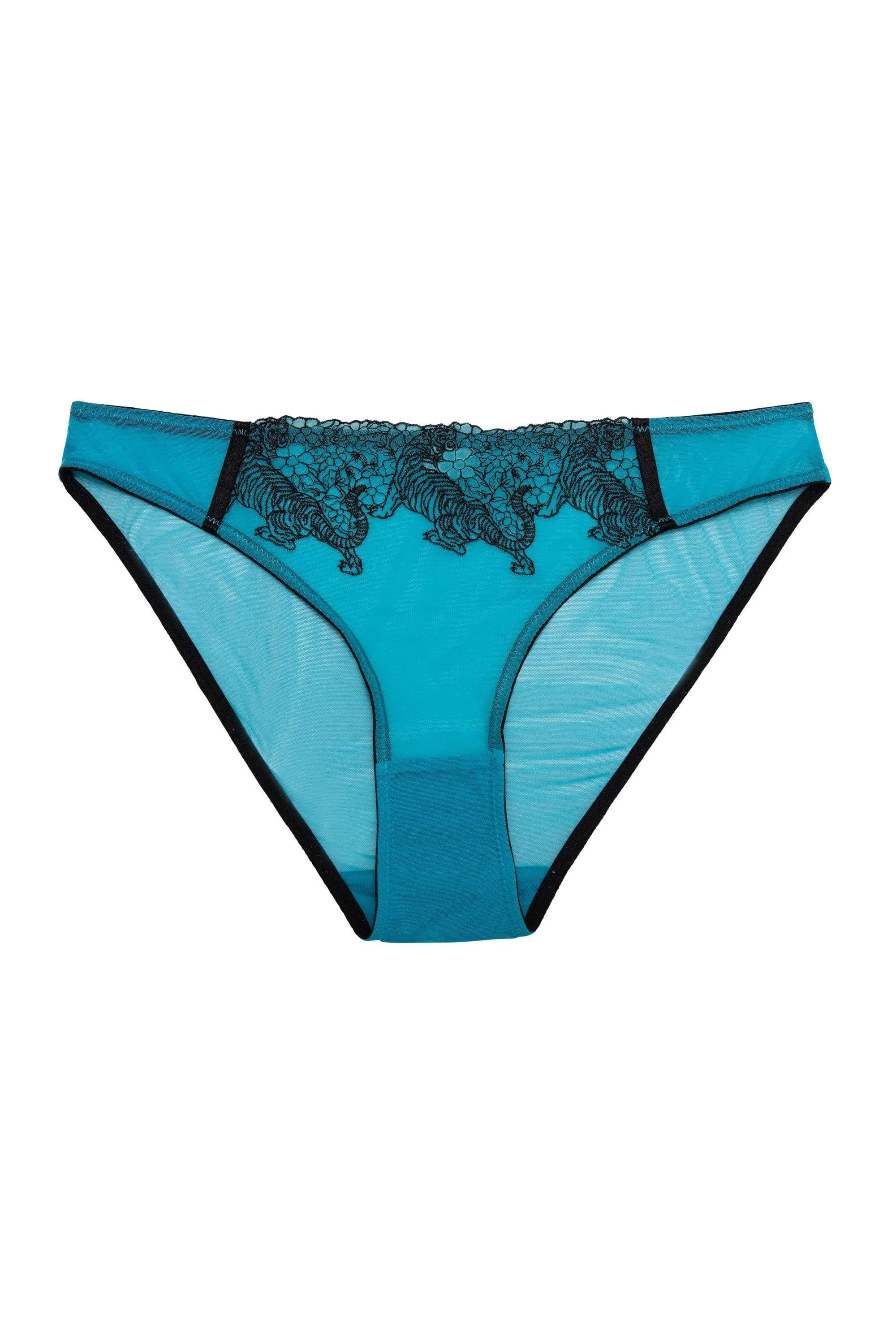 Playful Promises Tiger Blue Hipster Brief