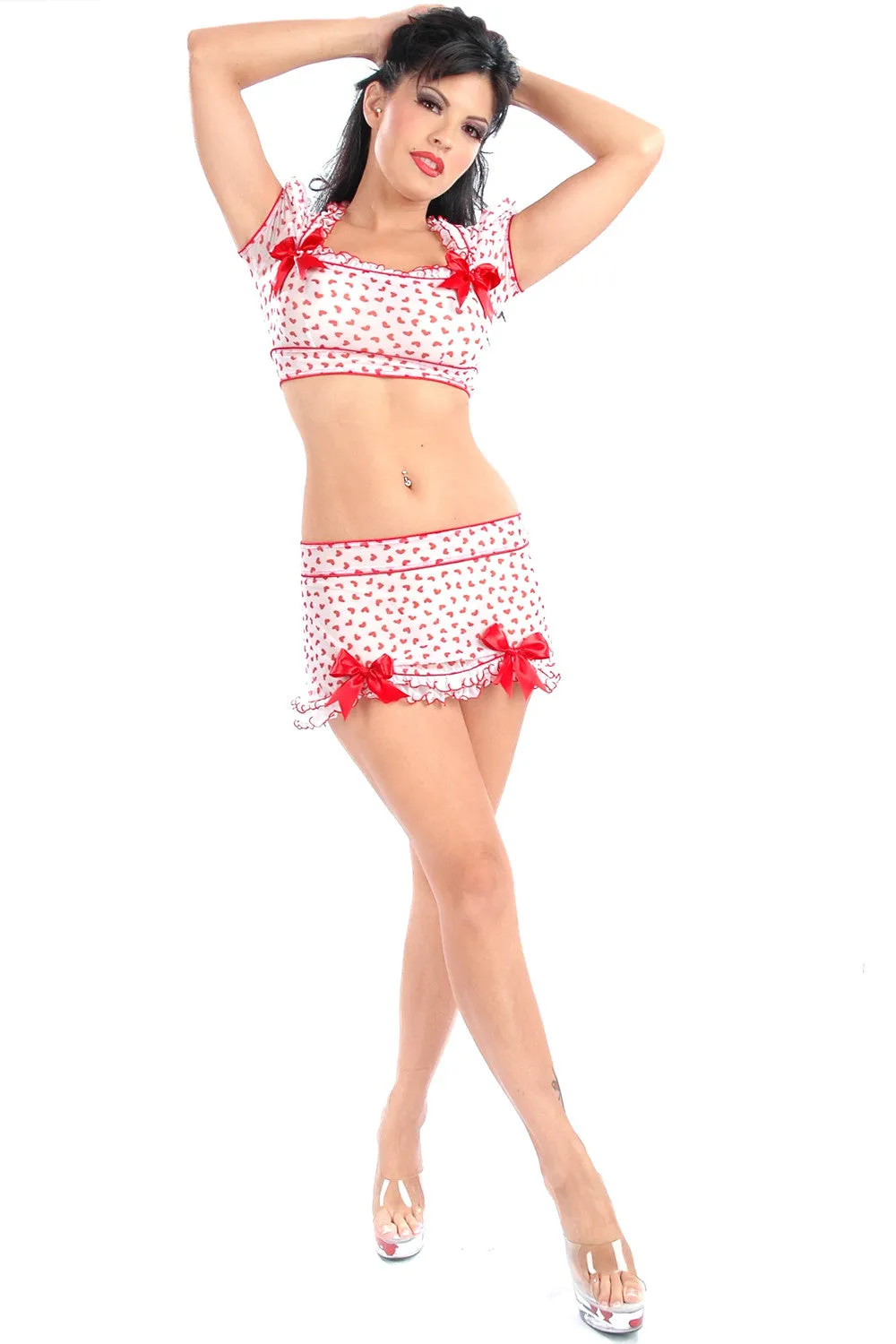 Puffy Ruffle Skirt