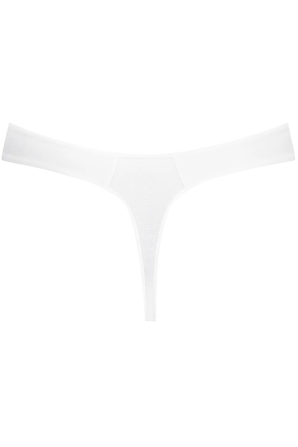 Pure Tentation High Rise Thong White