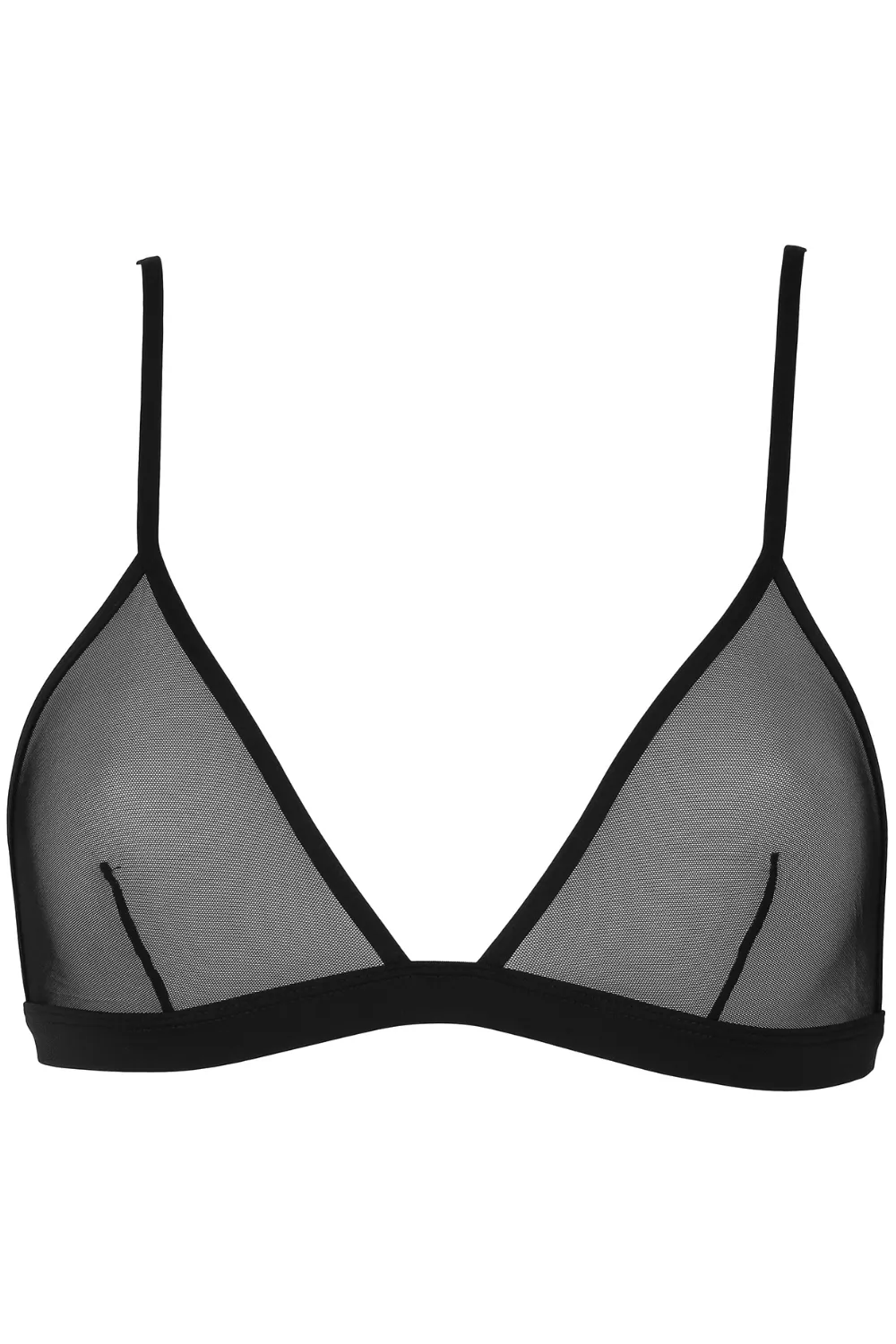 Pure Tentation Triangle Bra Black. Size XS