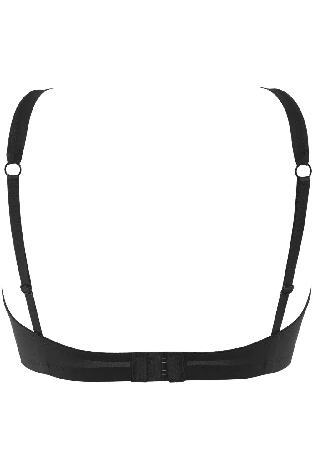 Pure Tentation Wire Bra Black