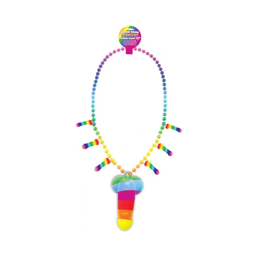 Rainbow Pecker Whistle Necklace