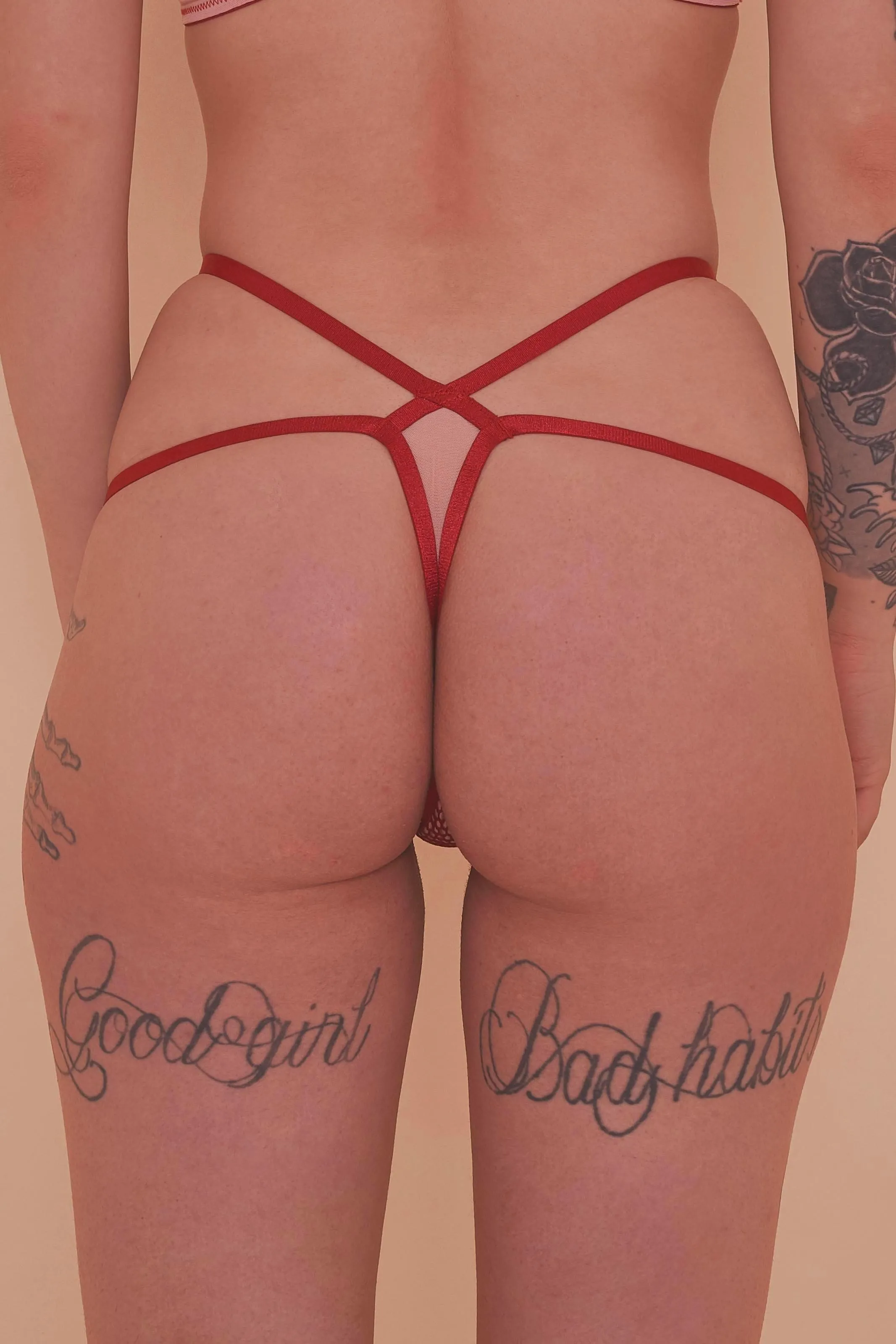 Regalia Skylar Dusty Rose Thong