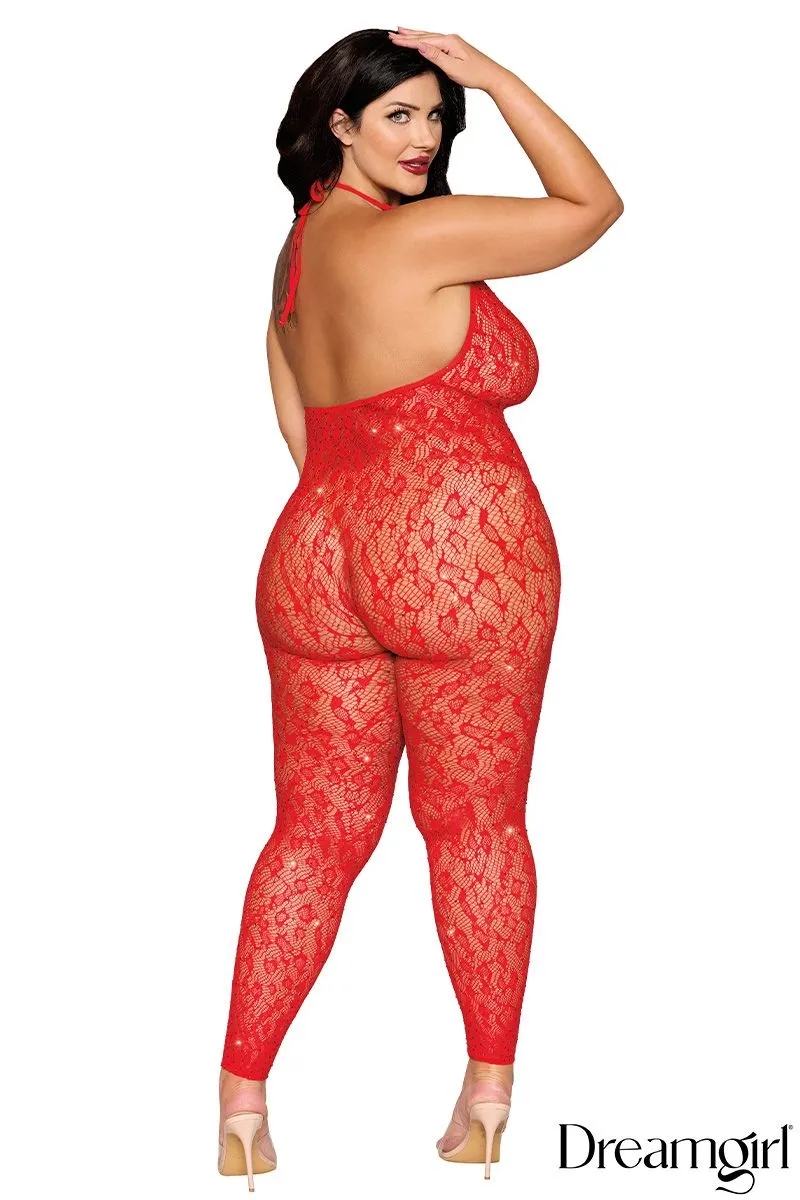 Rhinestone Bodystocking