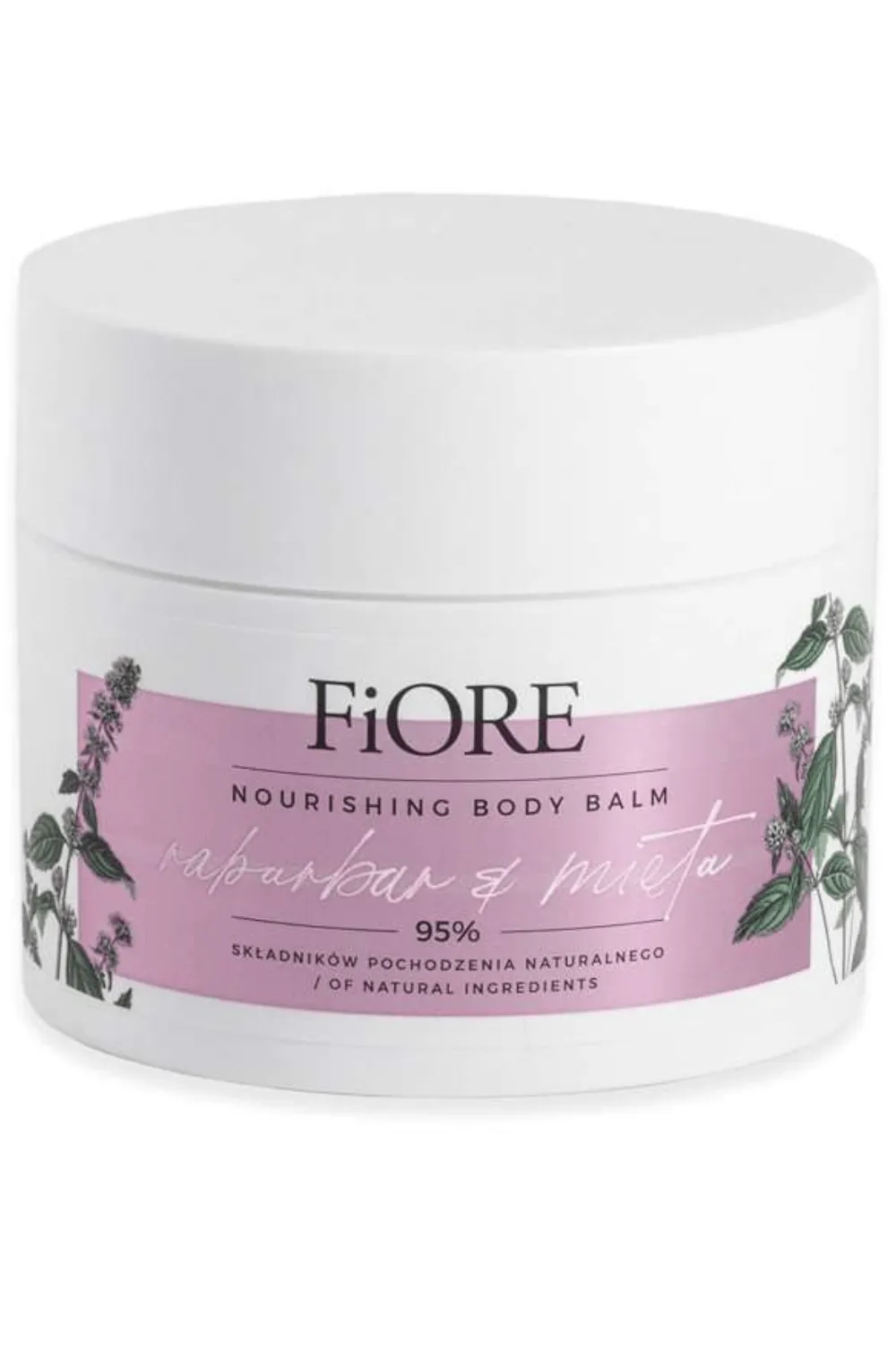 Rhubarb & Mint Nourishing Body Balm 200ml
