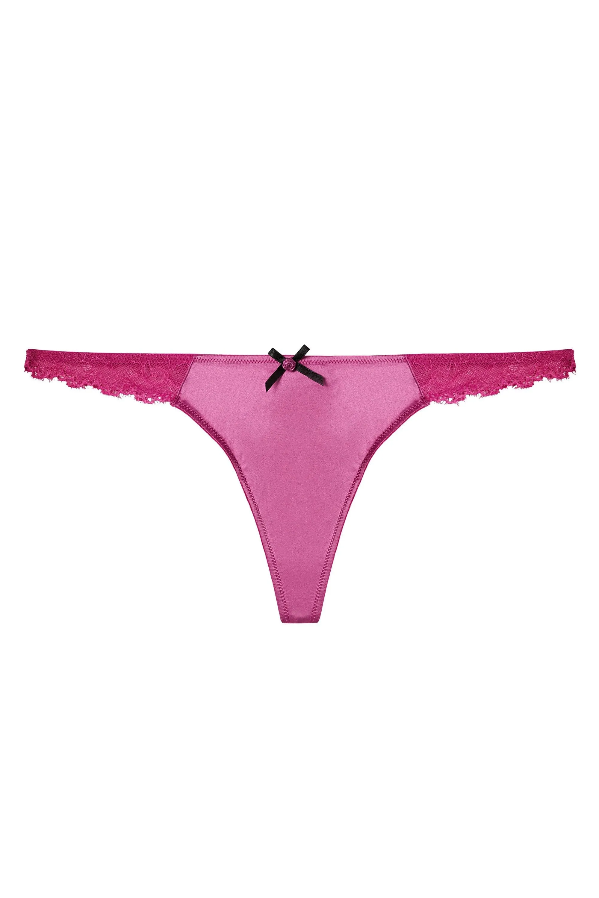 Rosalyn Magenta Lace Thong
