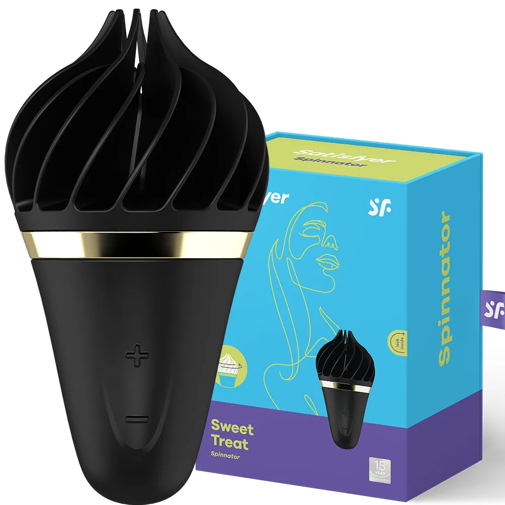 Satisfyer Sweet Treat ROTATING Vibrator POWERFUL USB Clitoral Stimulator Sex Toy