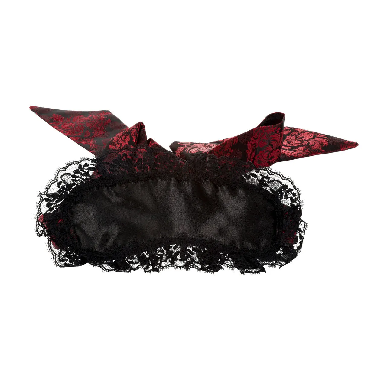 Scandal Eye Mask Black Red Lace BDSM
