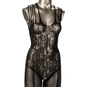 Scandal Plus Size Strappy Lace Body Suit Sexy Lingerie