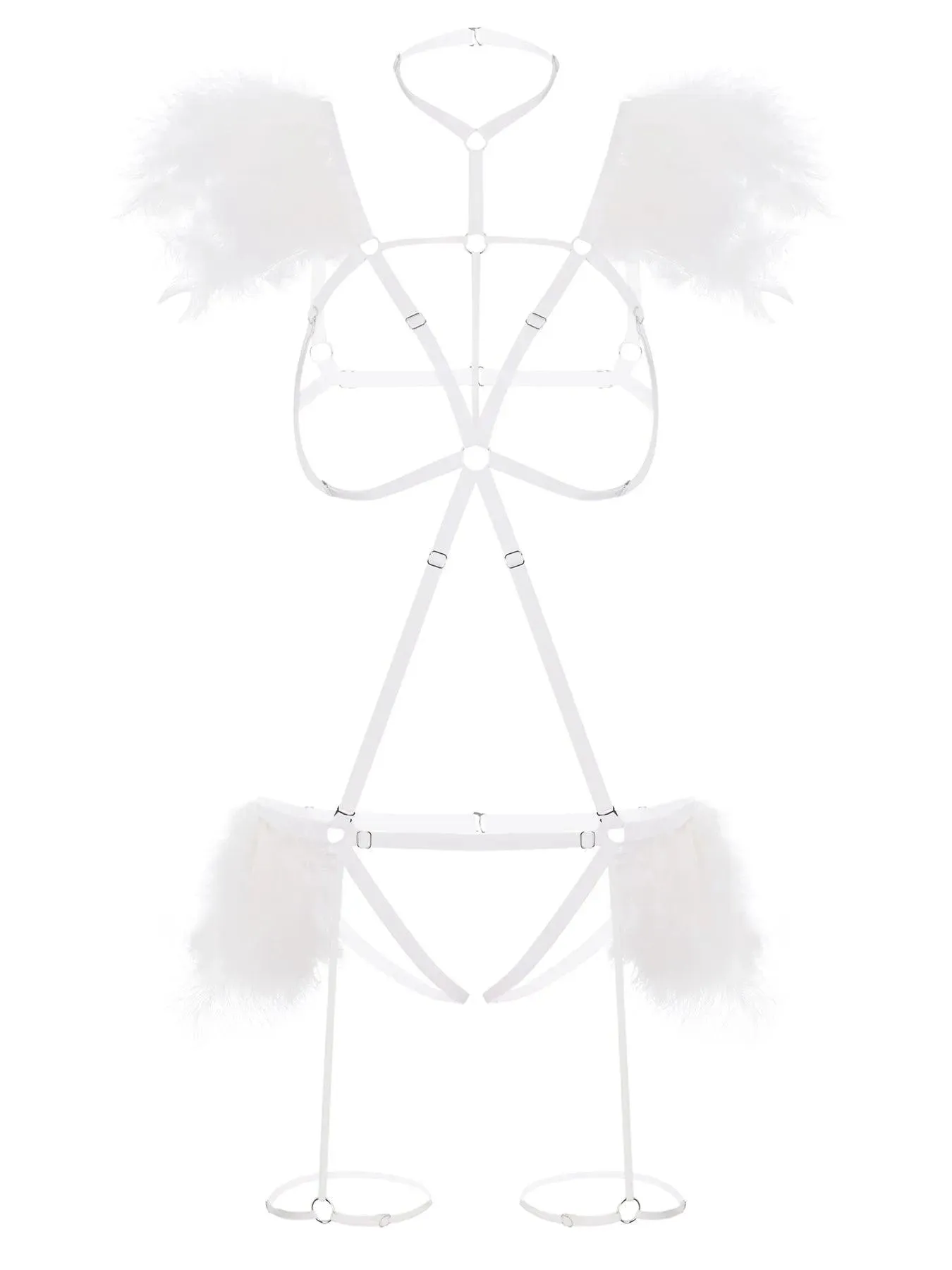 SET WITH HARNESSES NIGHT OF REVELATIONS