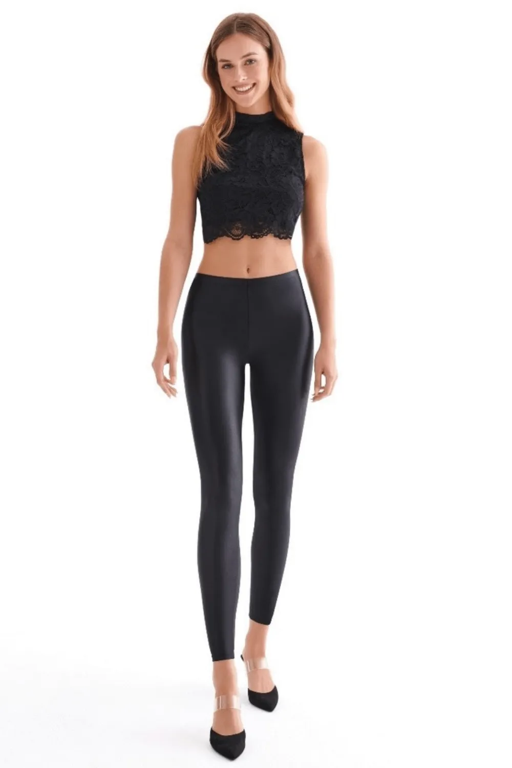 Shiny Leggings. Size XL