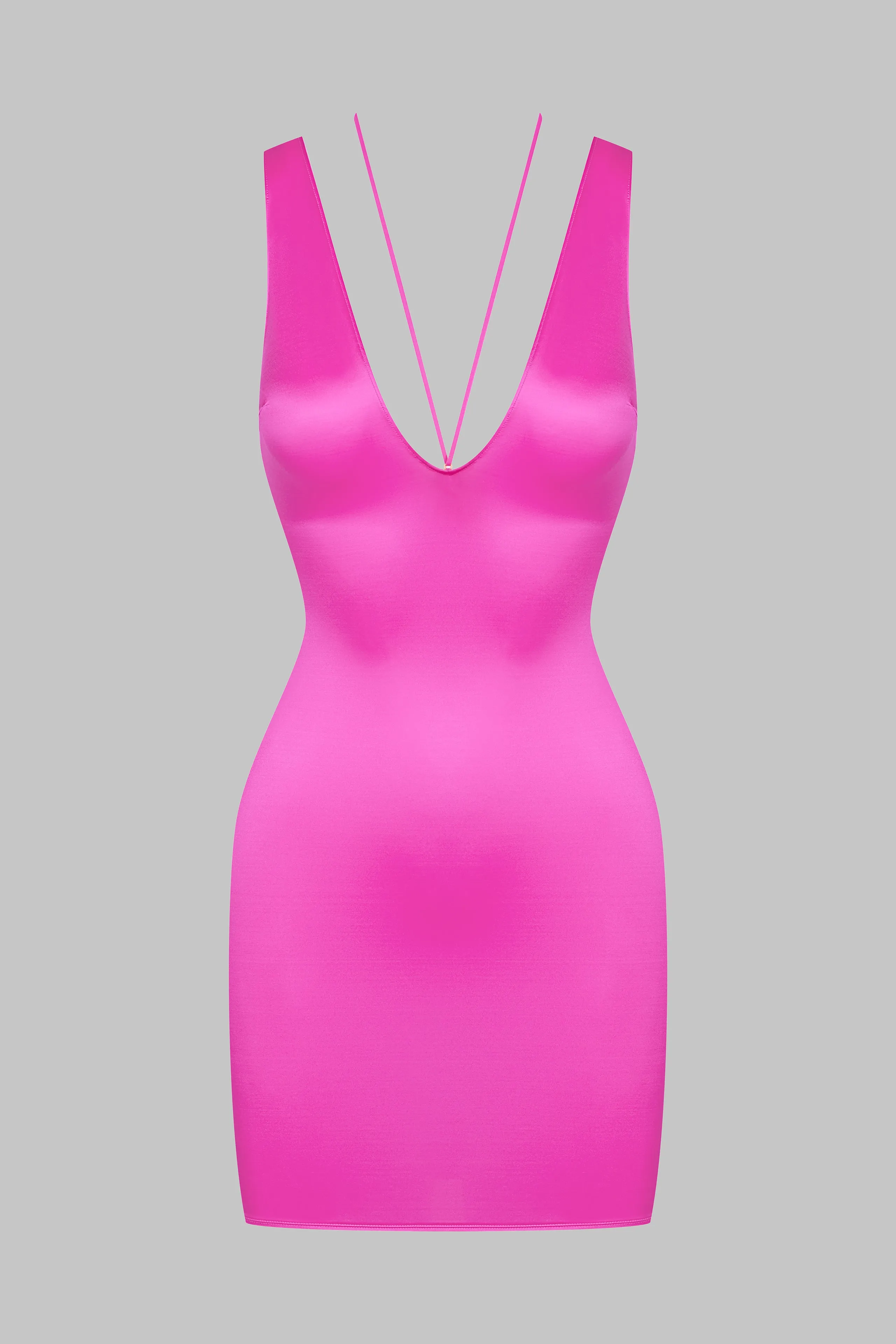 Short V-neck dress - French Kiss