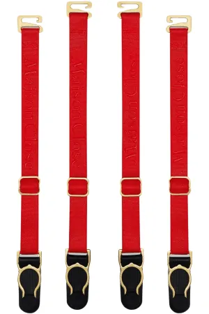Signature Suspender Straps Red