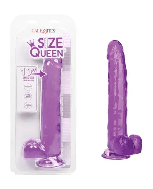 Size Queen 10' Dildo - Purple