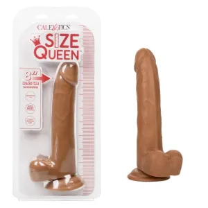 Size Queen 8' Dildo - Brown
