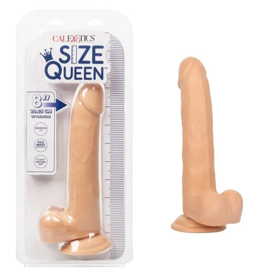 Size Queen 8' Dildo - Ivory