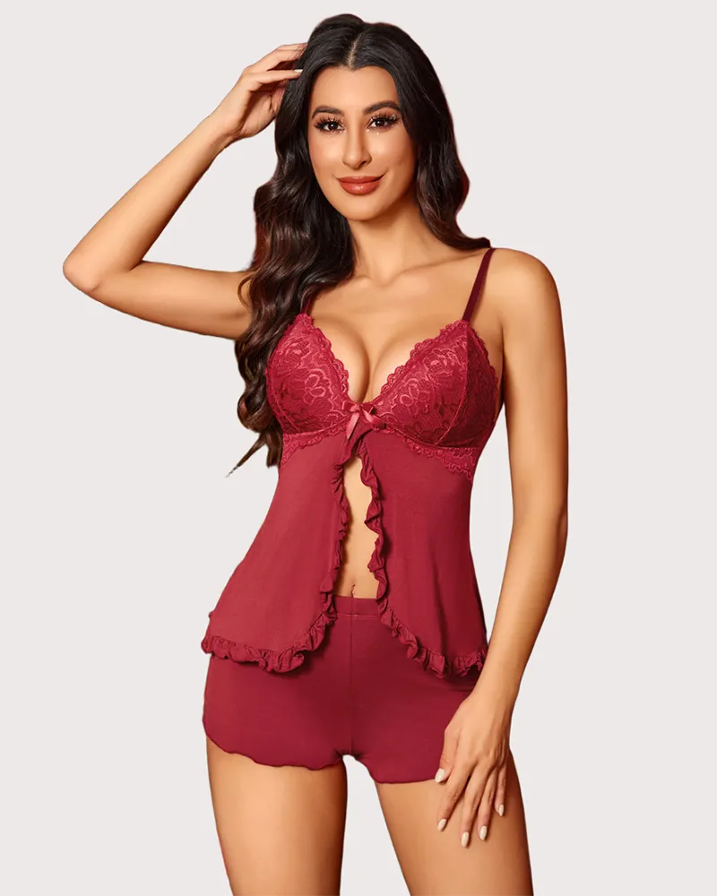 Soft Modal Pajama Sets with Shorts
