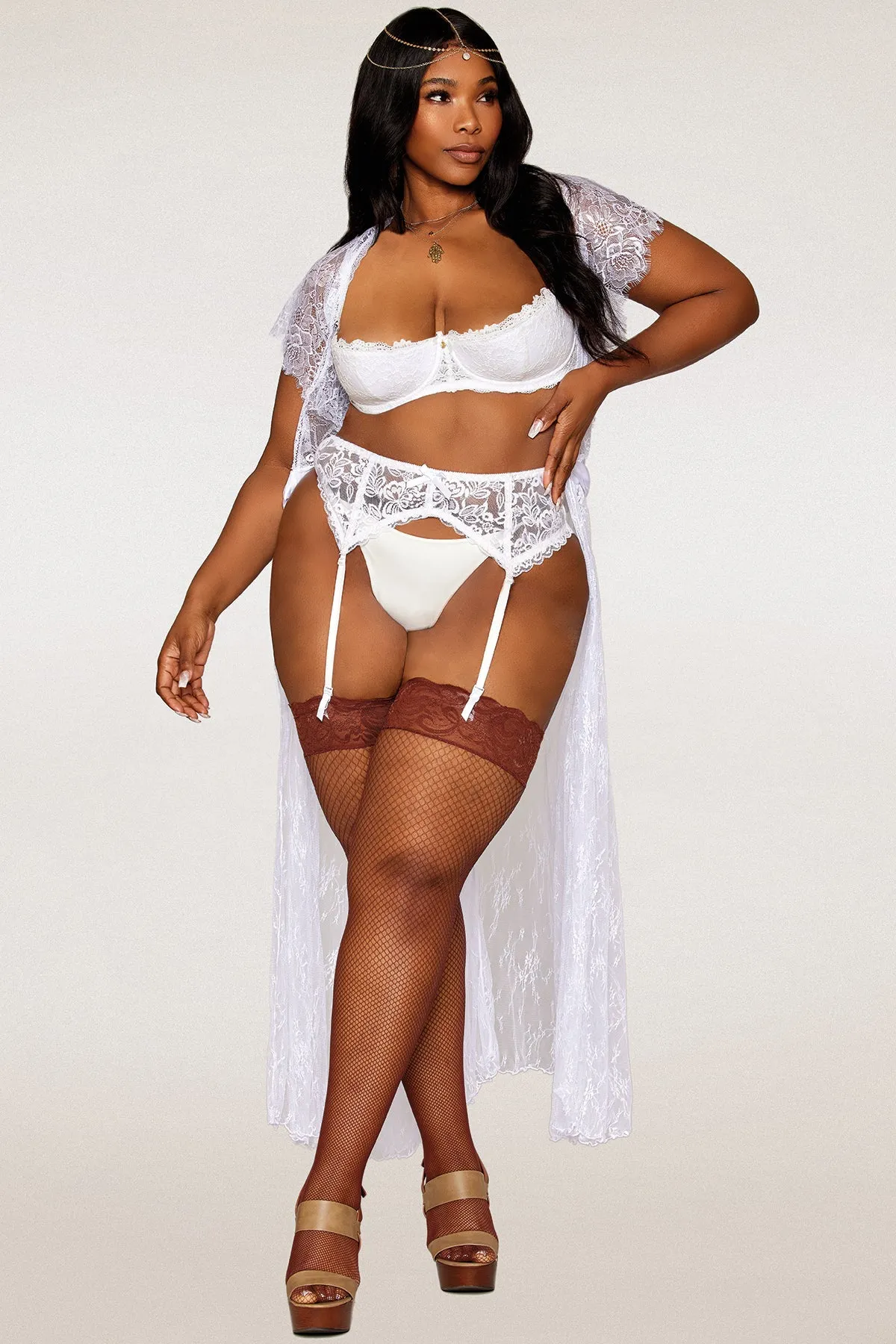 Sultry Lace Shelf Bra