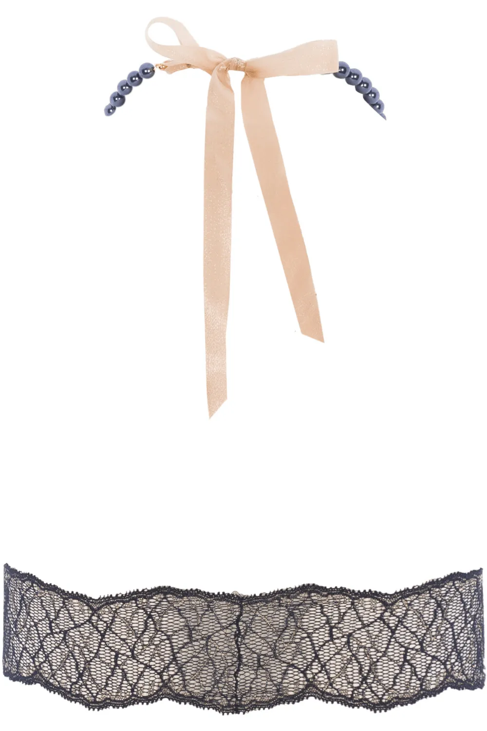 Sydney Dark Pearl Bralette Black