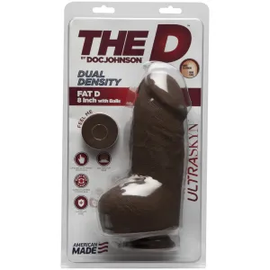 The D 8' Fat D w/Balls - Chocolate