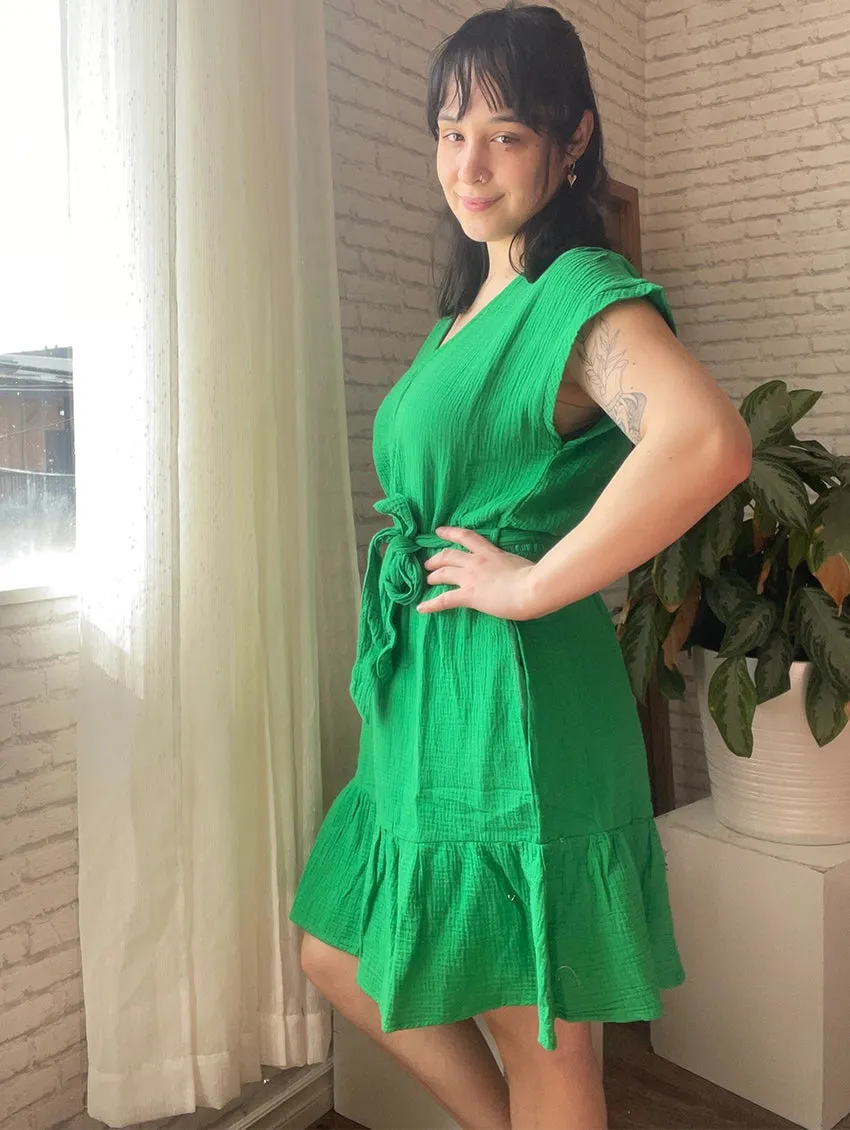 Tribal Cap Sleeve Dress