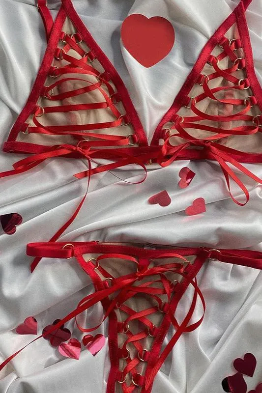 Two-piece set - LILY Red
