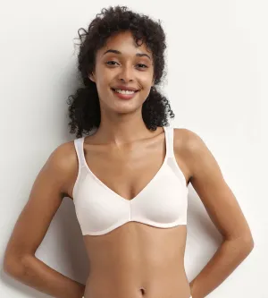 Wireless minimizer bra in Pink Generous Dim