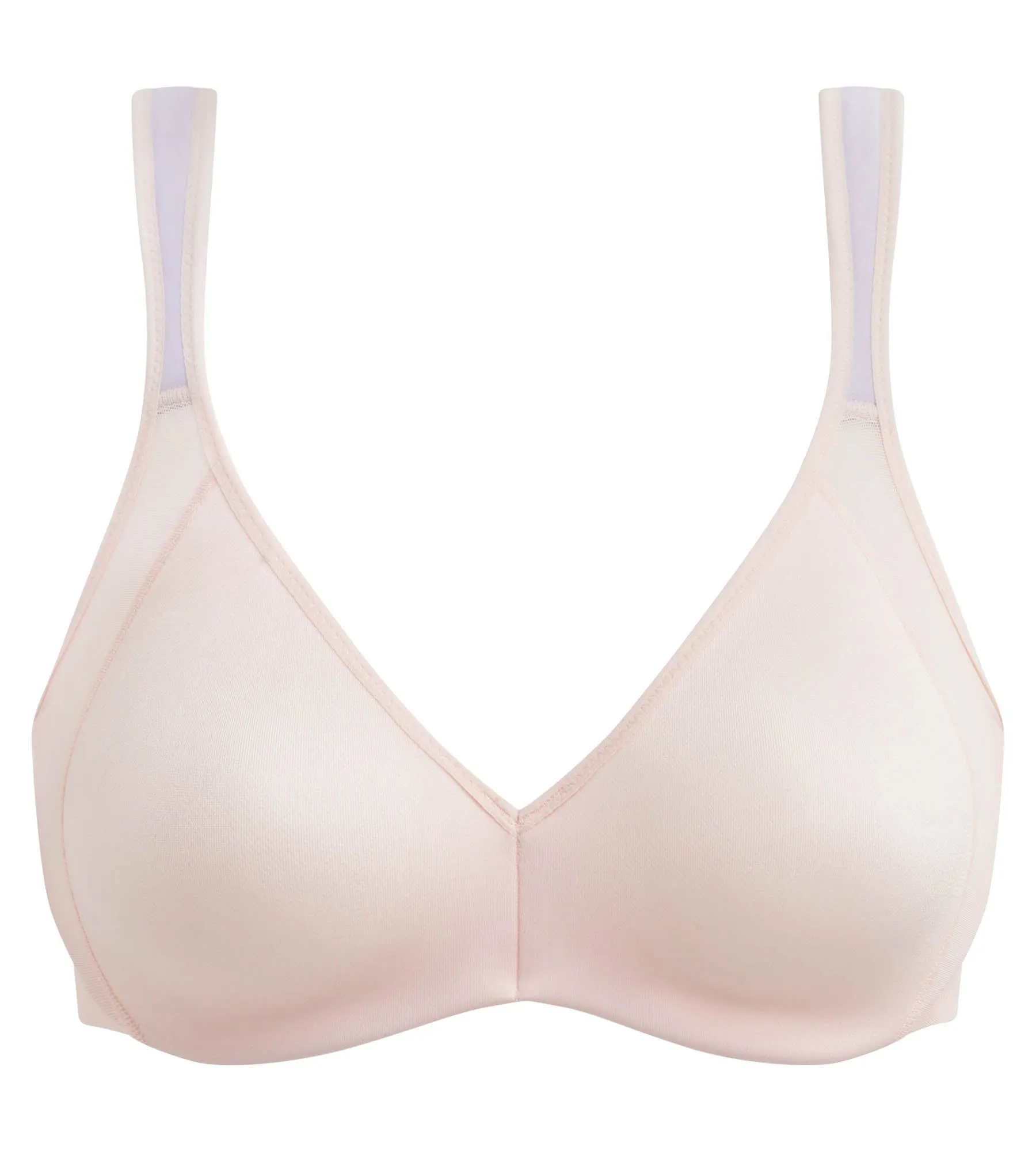 Wireless minimizer bra in Pink Generous Dim