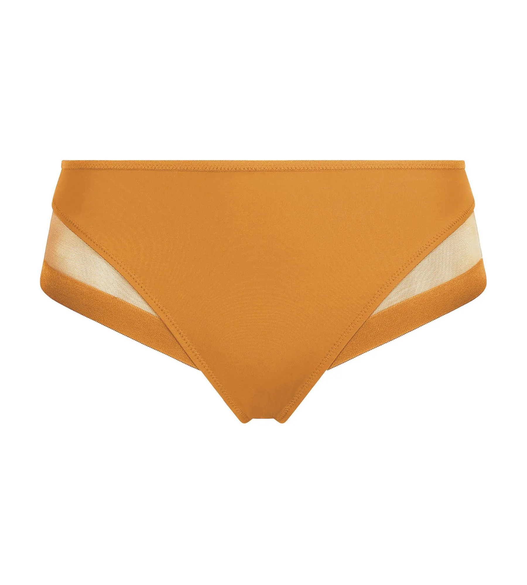 Women's briefs in microfiber and tulle Mandarine Dim Generous